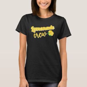 Lemonade Crew Kids Boy Girl Lemon Juice Drink Sum T-Shirt