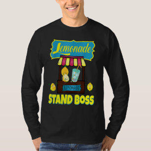 Lemonade Crew Lemon Juice Ceo Lemonade Stand Boss T-Shirt
