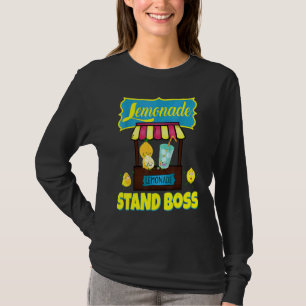 Lemonade Crew Lemon Juice Ceo Lemonade Stand Boss T-Shirt