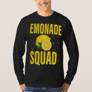 Lemonade Crew Lemon Lover Lemonade Squad Summer Fr T-Shirt