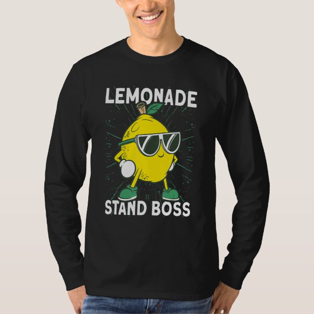 Lemonade Crew Lemonade Stand Boss T-Shirt (Front)