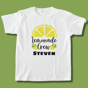 Lemonade Crew Personalised Lemonade Stand T-Shirt