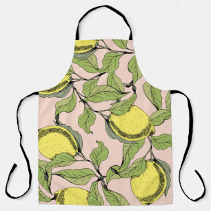 Lemonade Days: Vintage Branch Pattern Apron