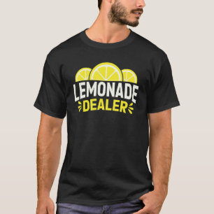 Lemonade Dealer Lemon Stand Juice Store Staff Swee T-Shirt