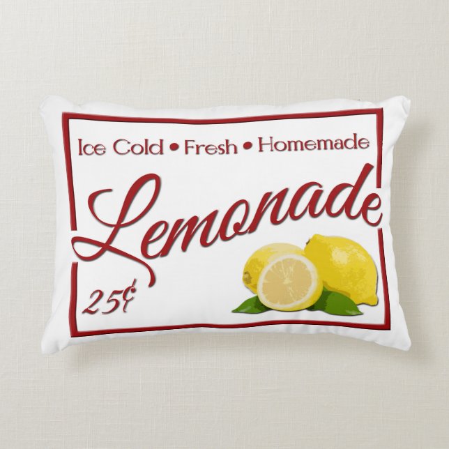 Lemonade Decorative Cushion (Front)