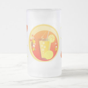 Lemonade Drink with a slice of Lemon  Mug