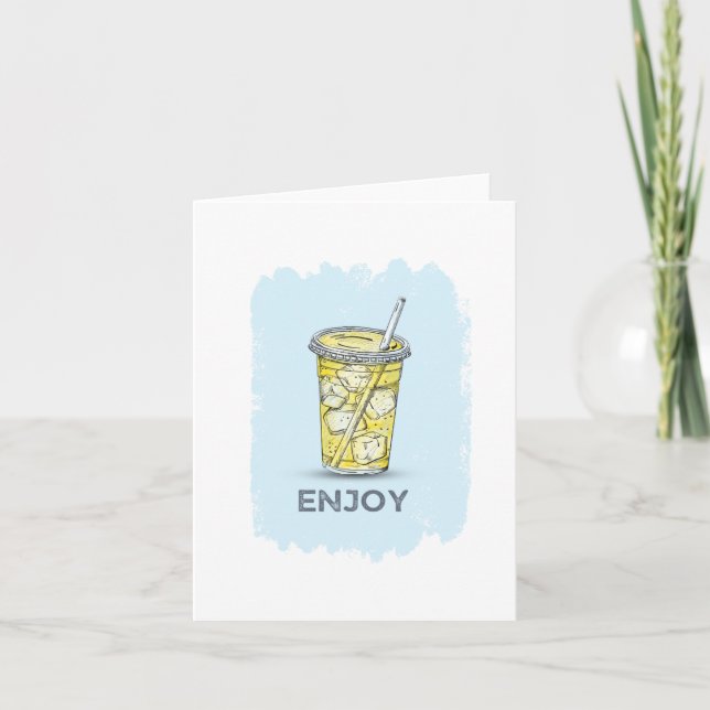 Lemonade Enjoy card (Front)