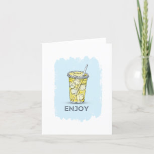 Lemonade Enjoy card