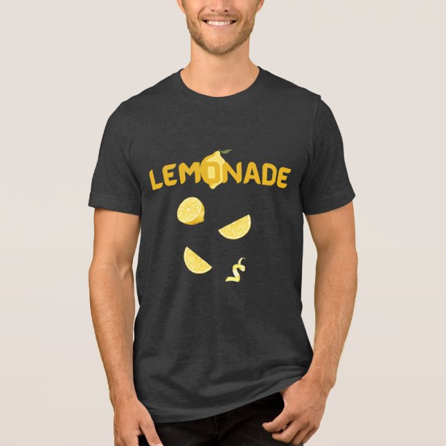 Lemonade Graphic Tee-Cute Lemon tee (Front)