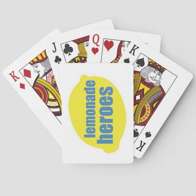 Lemonade Heroes Playing Cards (Back)