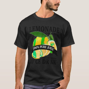 Lemonade Juice Box Costume Halloween Organic All N T-Shirt