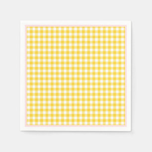 Lemonade lemon birthday napkins grandmillennial