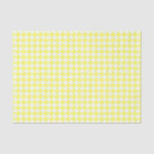 Lemonade Modern Houndstooth at Emporiomoffa Tissue Paper