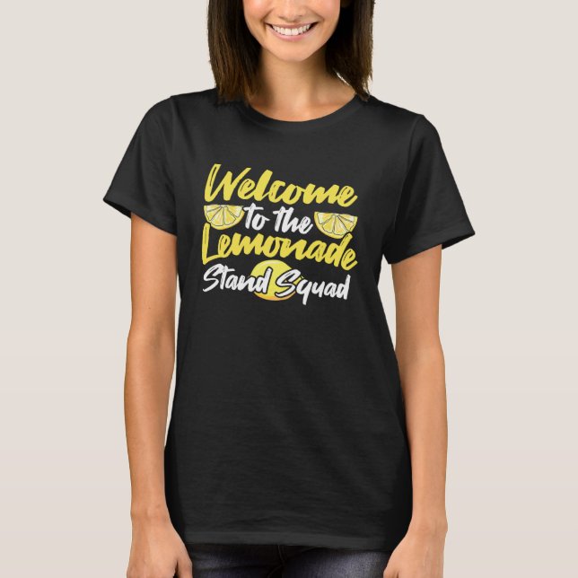Lemonade Nerd Lemonade Stand Security   Lemonade S T-Shirt (Front)