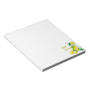Lemonade notepad
