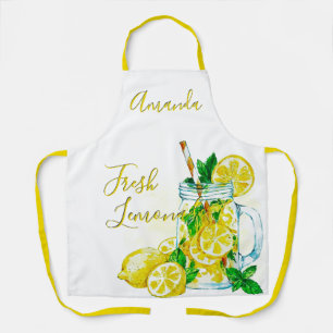 Lemonade personalised apron