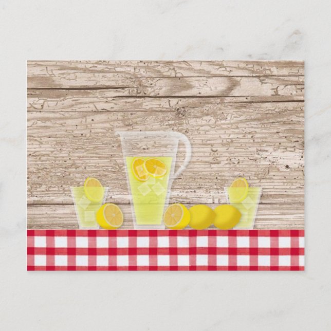 Lemonade Recipe Card (Front)