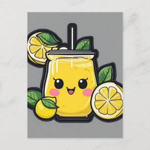Lemonade Refreshing Drink Postcard