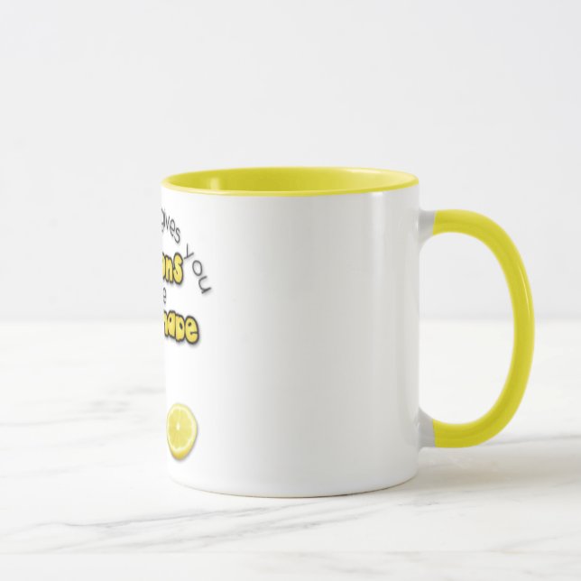 Lemonade - Ringer Mug (Right)