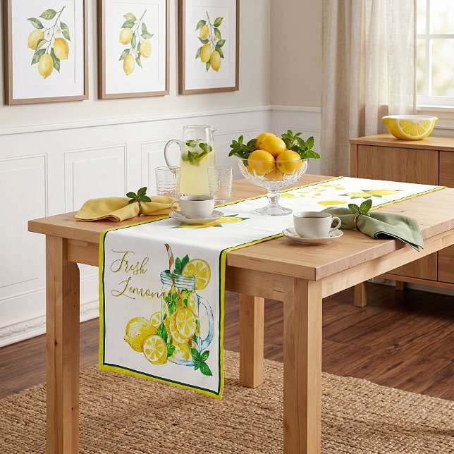 Lemonade  short table runner (Creator Uploaded)