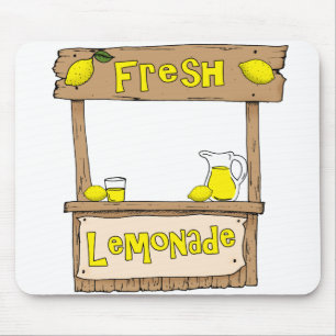 lemonade sign mouse mat