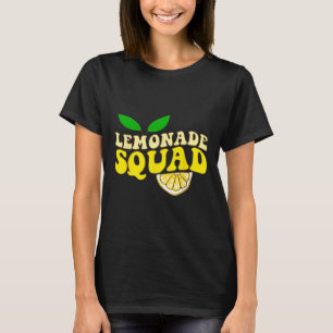 Lemonade Squad Funny For Stand Boss Lemon Juice Su T-Shirt