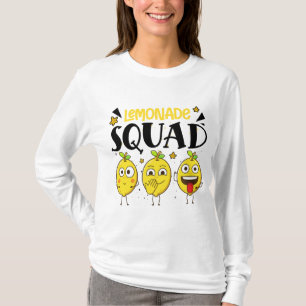 Lemonade Squad Summer Funny Lemon Fruit Lovers T-Shirt