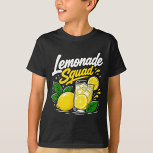 Lemonade squad summer lemon drink lover crew T-Shirt
