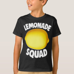 Lemonade Squad Summer Tropical Yellow Fruit T-Shirt