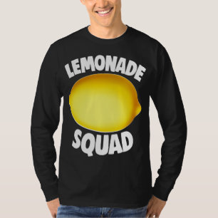 Lemonade Squad Summer Tropical Yellow Fruit T-Shirt