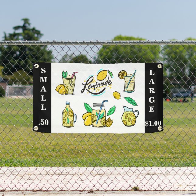 Lemonade stand banner (Insitu)