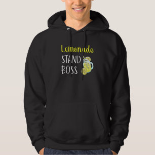 Lemonade Stand Boss Ceo Lemon Crew Fun Entrepreneu Hoodie