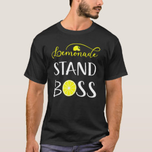 Lemonade Stand Boss Ceo Lemon Crew Fun Entrepreneu T-Shirt