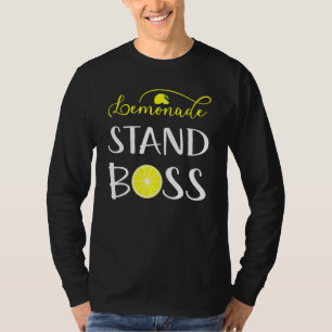 Lemonade Stand Boss Ceo Lemon Crew Fun Entrepreneu T-Shirt