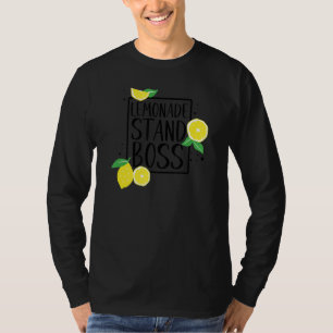 Lemonade Stand Boss Lemon Juice Business T-Shirt
