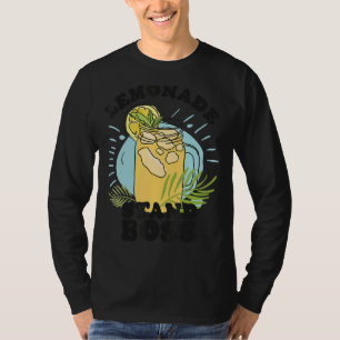 Lemonade Stand Boss Lemon Juice Citrus Summer Drin T-Shirt
