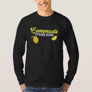 Lemonade Stand Boss Lemon Juice Fruit T-Shirt