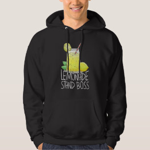 Lemonade Stand Boss Lemon Juice Hoodie
