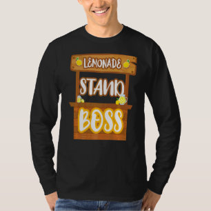 Lemonade Stand Boss Lemon Juice T-Shirt