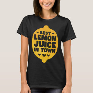 Lemonade Stand Business Boss Sell Lemon Juice Crew T-Shirt