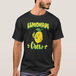 Lemonade Stand Crew Lemon Juice Summertime Vacatio T-Shirt