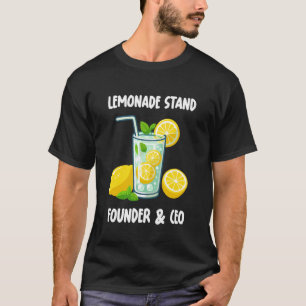 Lemonade Stand for Entrepreneur Kids T-Shirt