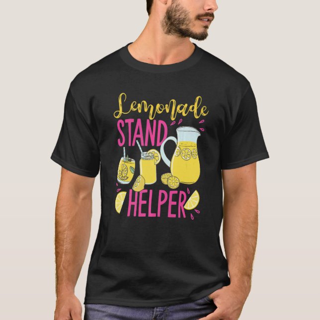 Lemonade Stand Helper For Crew  T-Shirt (Front)