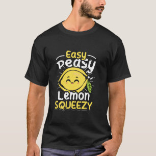 Lemonade Stand Lover Funny Cute Easy Peasy Lemon S T-Shirt