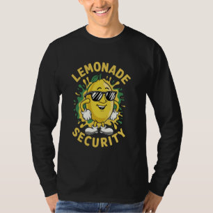 Lemonade Stand Security Boss Summer Cute Lemon Jui T-Shirt