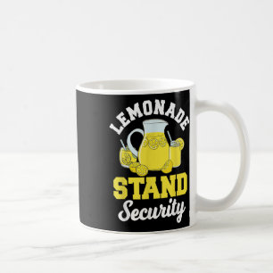 Lemonade Stand Security Lemon Juice Citrus Summer Coffee Mug
