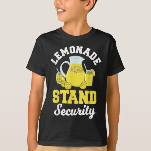 Lemonade Stand Security Lemon Juice Citrus Summer T-Shirt