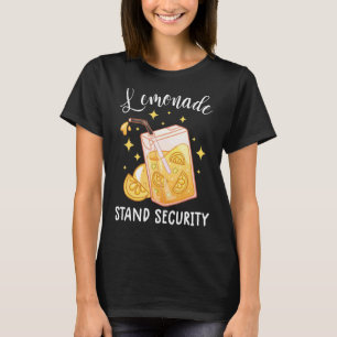 Lemonade Stand Security Lemon Juice Lemonade Crew T-Shirt