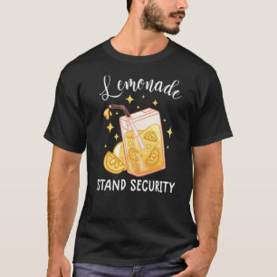 Lemonade Stand Security Lemon Juice Lemonade Crew T-Shirt