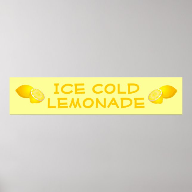 Lemonade Stand Sign (Front)
